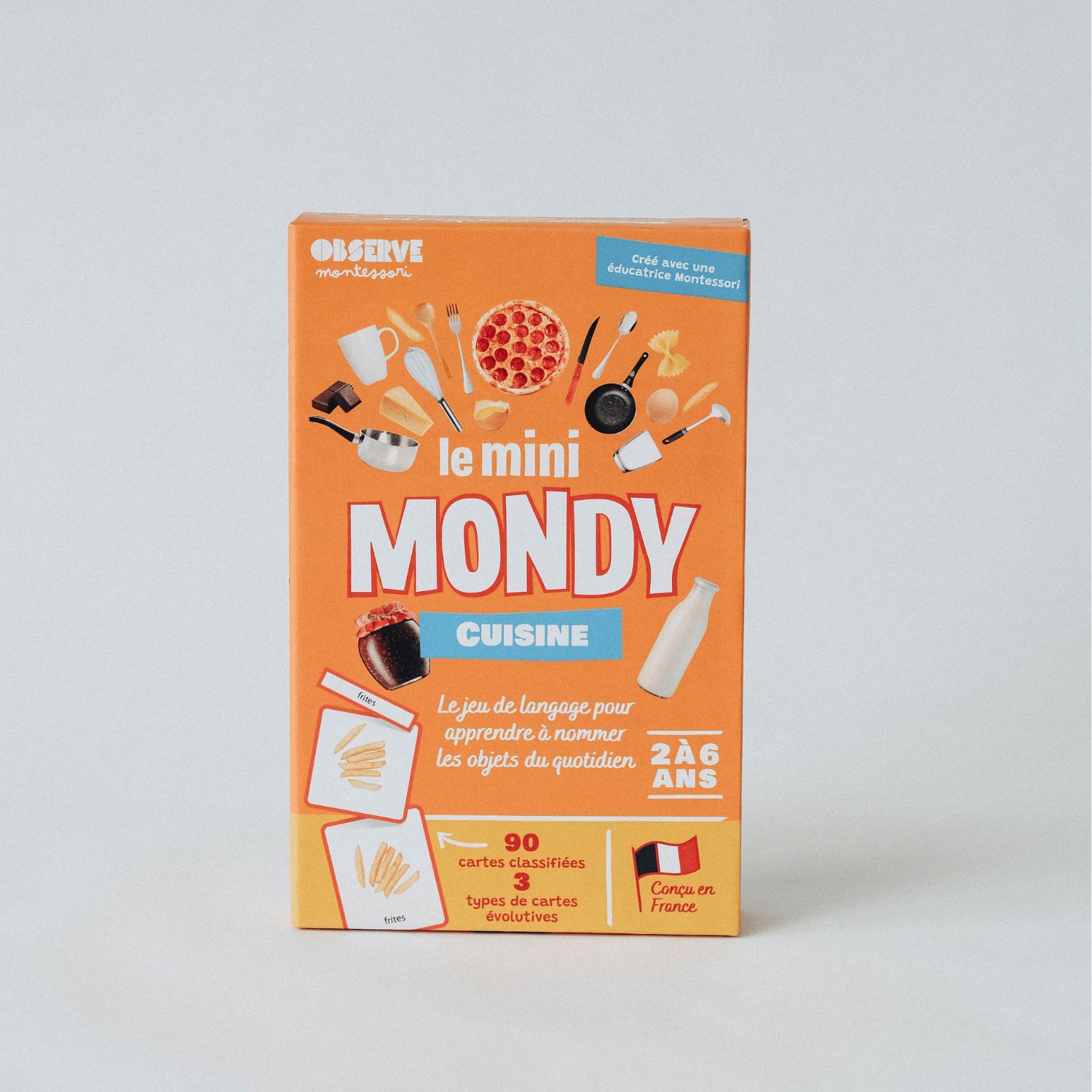 Mini-Mondy : Cuisine & Aliments – Observe Montessori