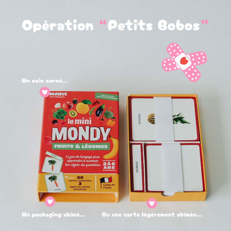 Opération Petits Bobos - coffret mini abîmé