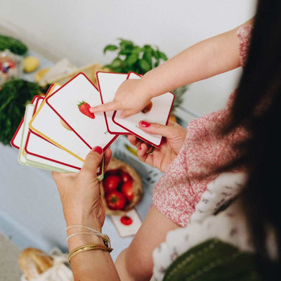 Giga Mondy enfant cartes fraise