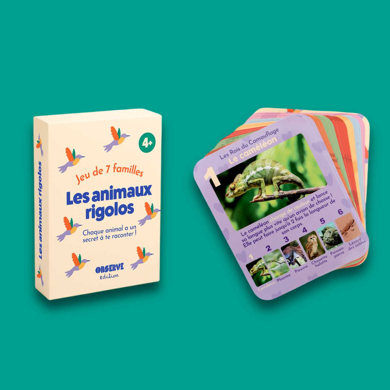7 familles animaux pack et cartes