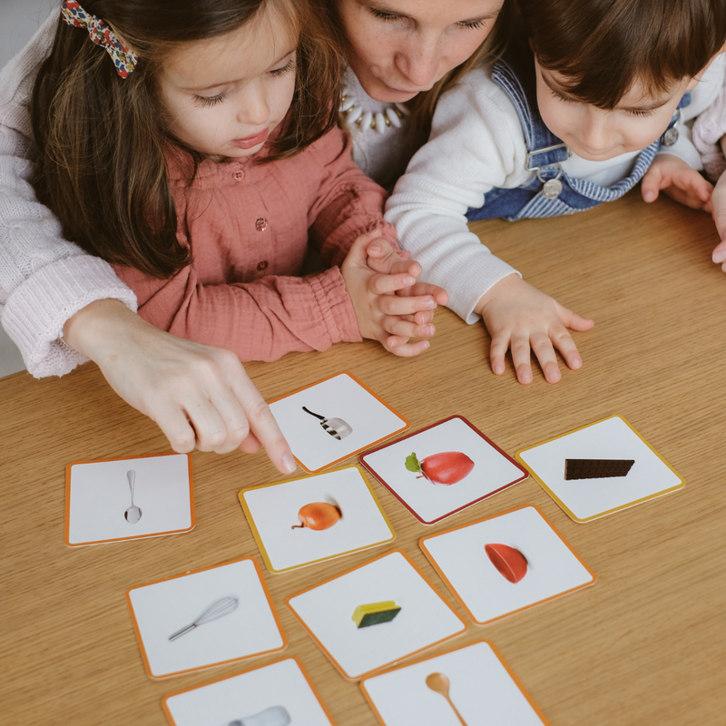 Carte D'apprentissage Montessori Pour Bébé, Jouets Éducatifs Pour